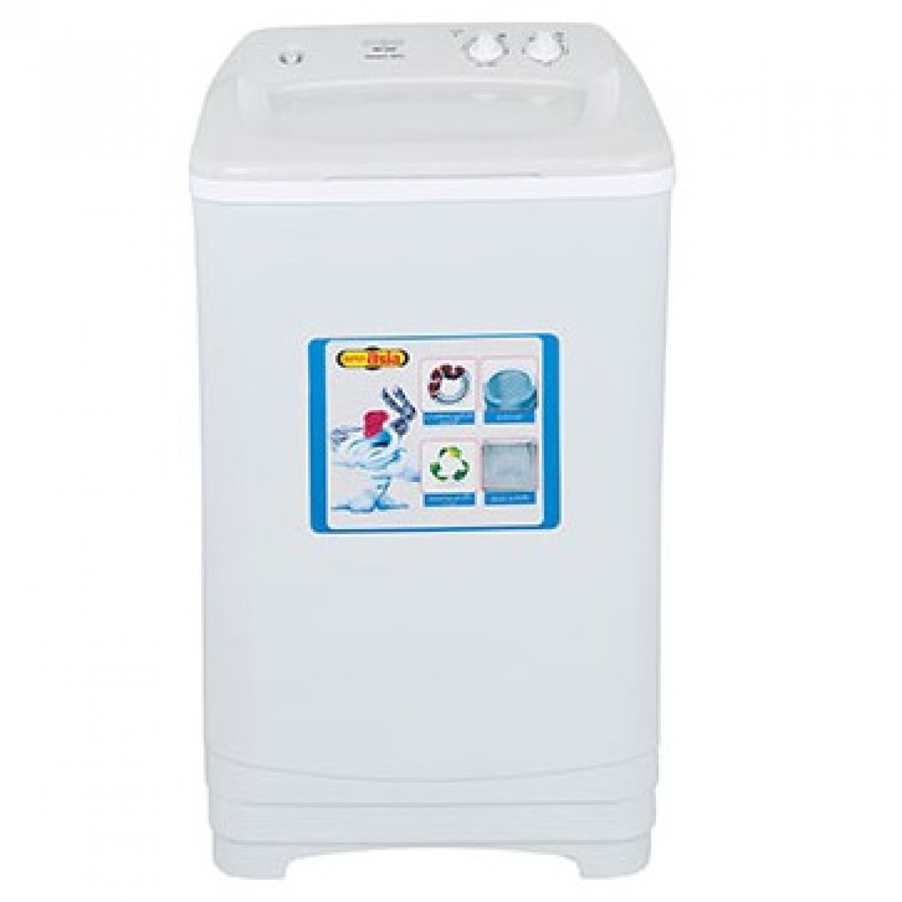 Super Asia SD-540 Double Body Shower Spin Dryer Machine - Capacity 10Kg