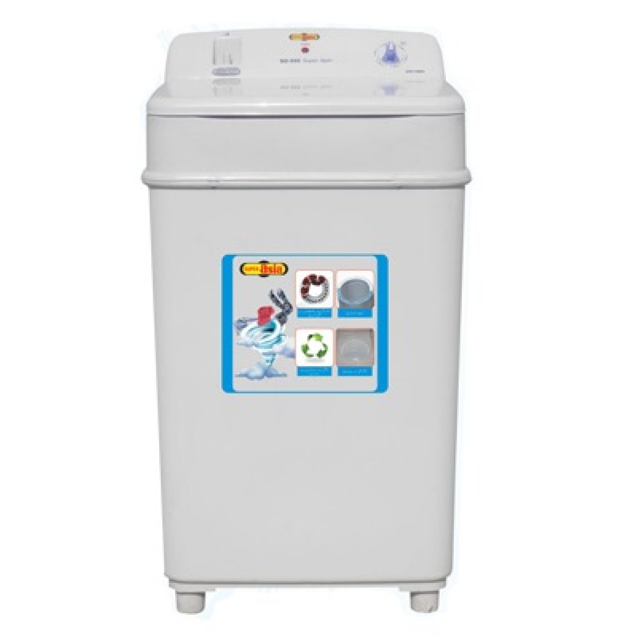 Super Asia SD-555 Super Spin Dryer Machine - Capacity 8Kg