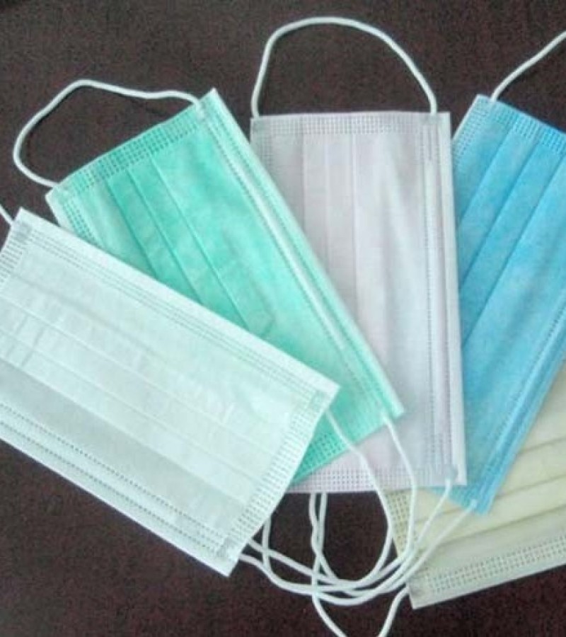 Surgical Face Masks 2 Ply - Pack of 50 Pcs