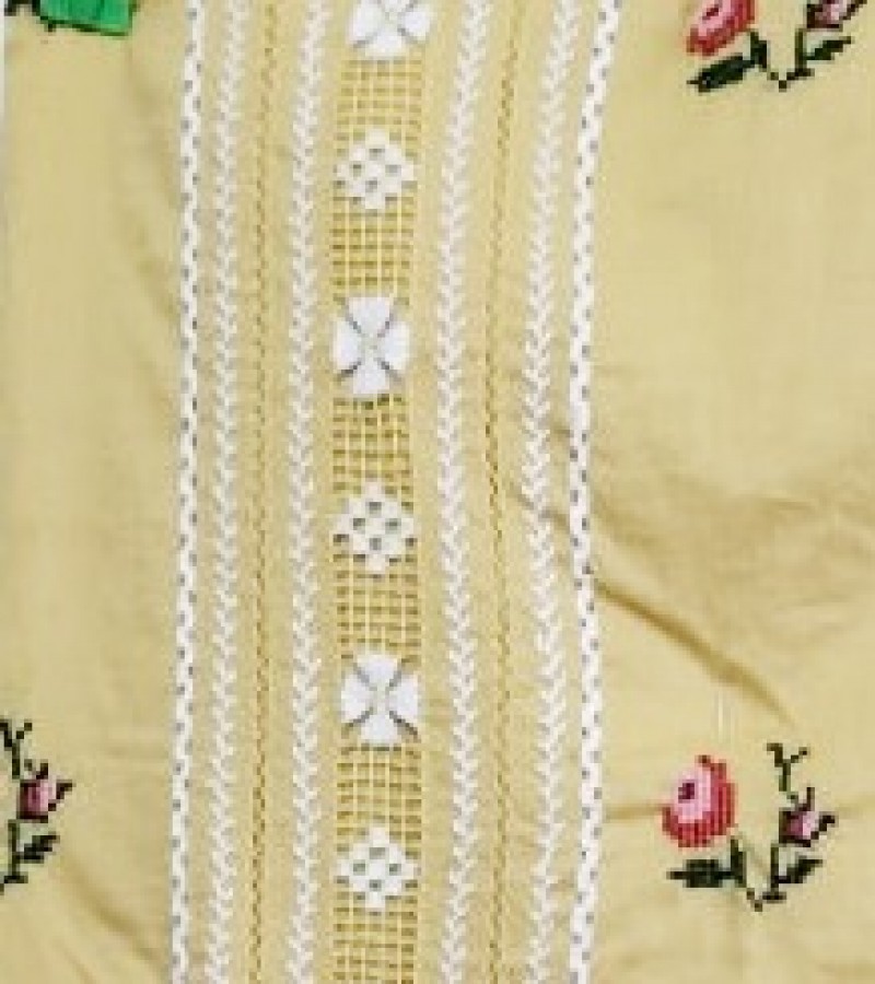 Tarkashi Cross Stitch Ladies Dress