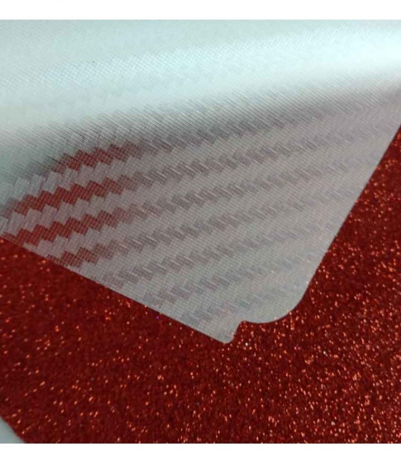 Tecno Pova - Carbon fibre - Matte Mosaic Design - Back Skin - Back Protector - Sheet - 020