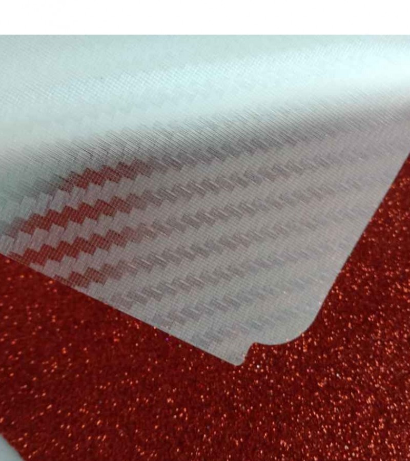 Tecno Spark 6 - Carbon fibre - Matte Mosaic Design - Back Skin - Back Protector - Sheet - 020