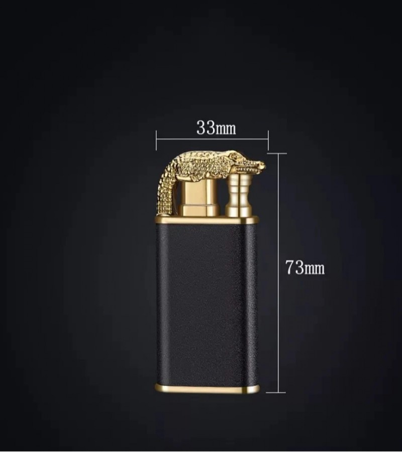The Dual Flame Crocodile Lighter