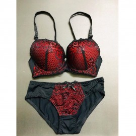 Angel Aura New Ladies High Lace bra set Push Up Soft Sexy Lingerie