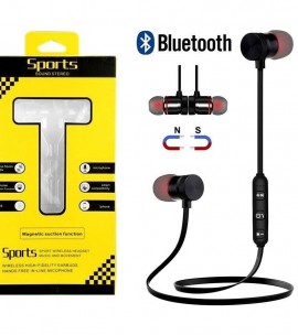 M5 Sports Magnetic Wireless Bluetooth Handsfree Wireless headphones Metal Sale price Buy online in Pakistan Farosh.pk