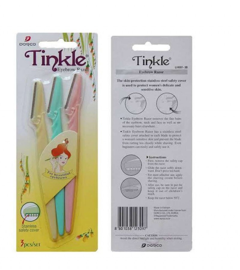 Tinkle Face Stainless Razor Beauty Kit For All Girls And Women