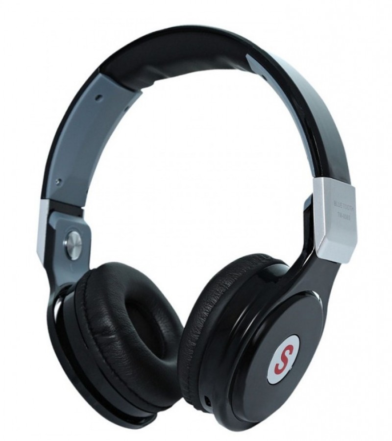 TM-006 - Over the Ear Wireless Bluetooth Headphone - Black