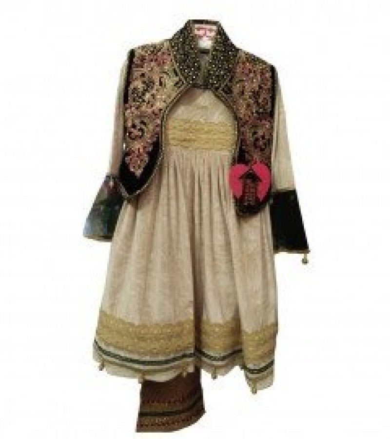 Traditional Sindhi Frock With Inner Tights For Girls - 1 To 7 Years