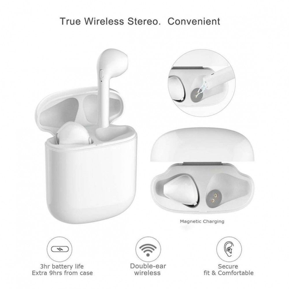 Twin True Bluetooth Earpiece Wireless Bluetooth 5.0 Earbuds- i10