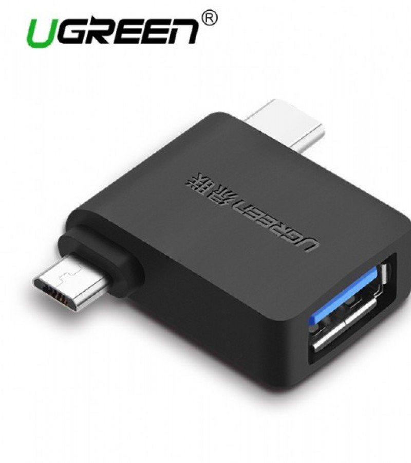 Ugreen 30453 Micro USB+ USB-C To USB 3.0 Adapter