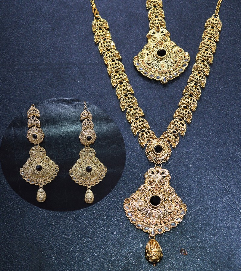 Unique Necklace Set with Ear Rings