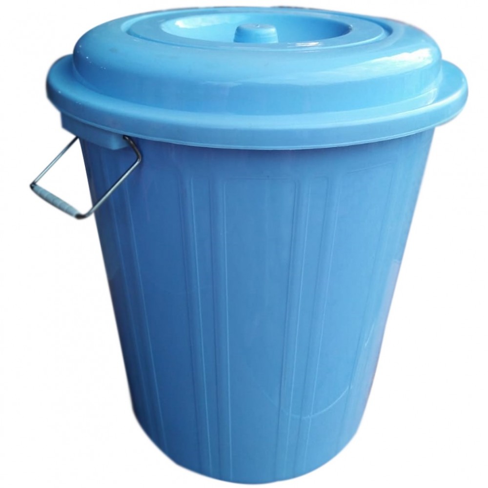 Universal Plastic Bucket With Lid For Water and Garbage