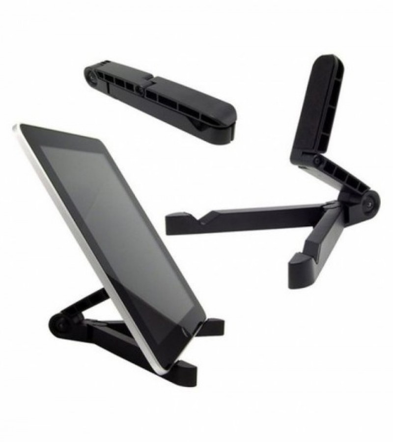 Universal Portable Fold - Up Phone Stand Holder - Black