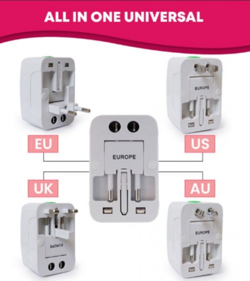 Universal Travel Power Adapter Electric Plug Power Socket Adapter International Travel Adapter