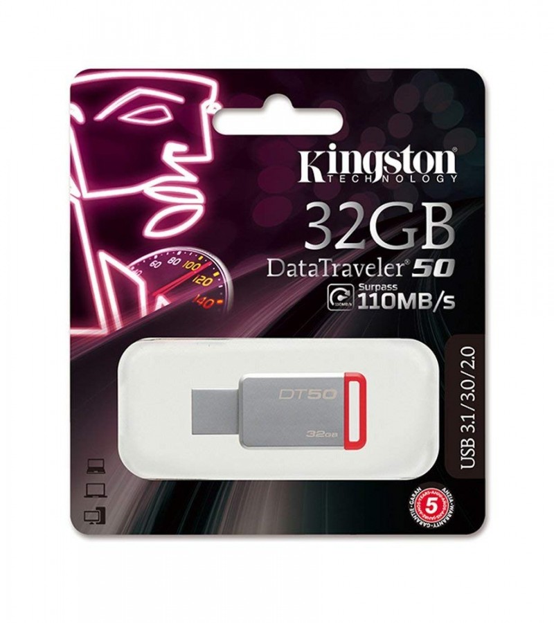USB 3.1 Flash Drive - DT50 - 32GB