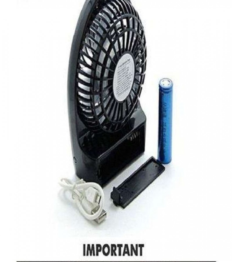 Usb Portable Fan Mini Rechargeable -