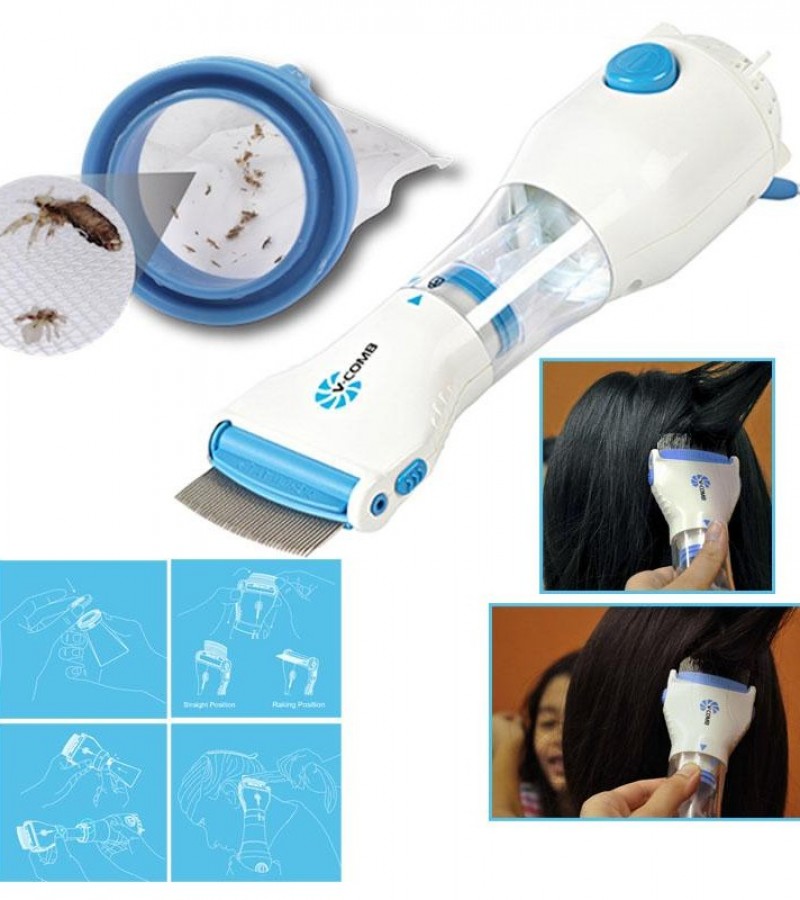 V Comb Electronic Head Lice Removal Machine Anti Lice Machine
