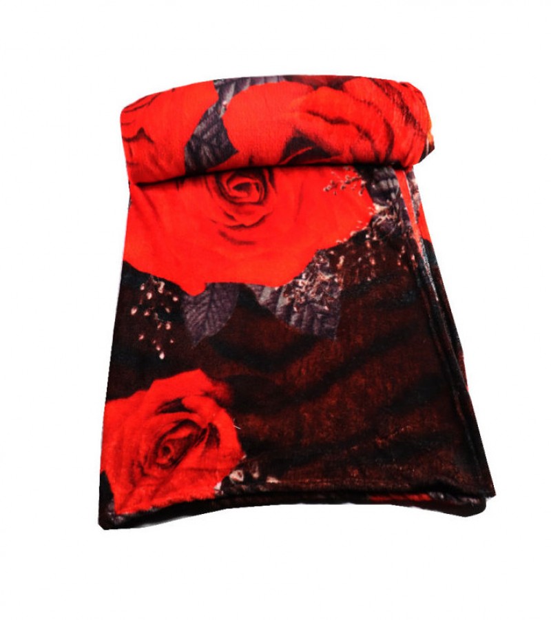 Velvet Ac Blanket single Bed L90XW54 inchs - Fleece Summer and winter Blanket