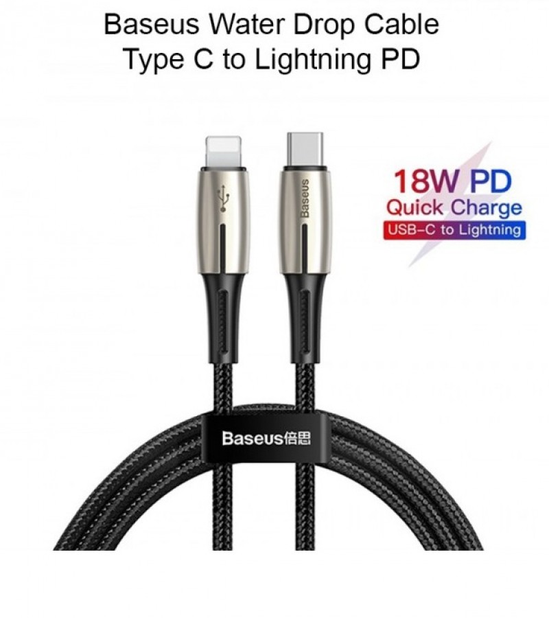Waterdrop Cable Type-C to lightening PD Cable