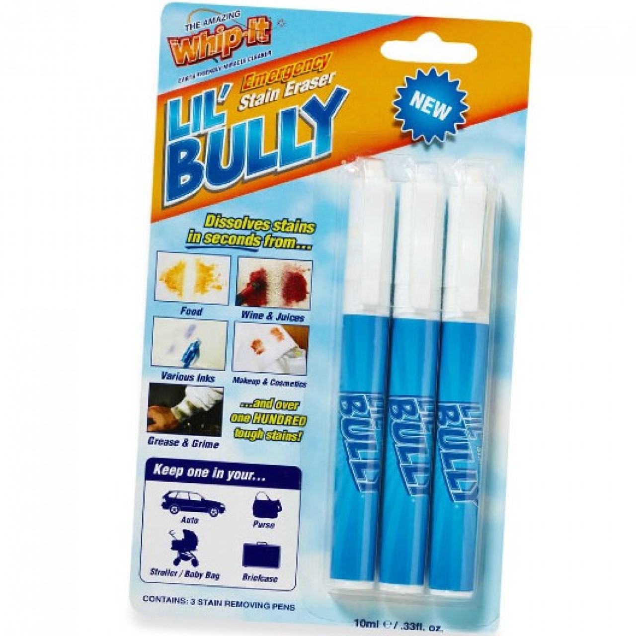 Whip-It Lil’Bully Emergency Stain Eraser