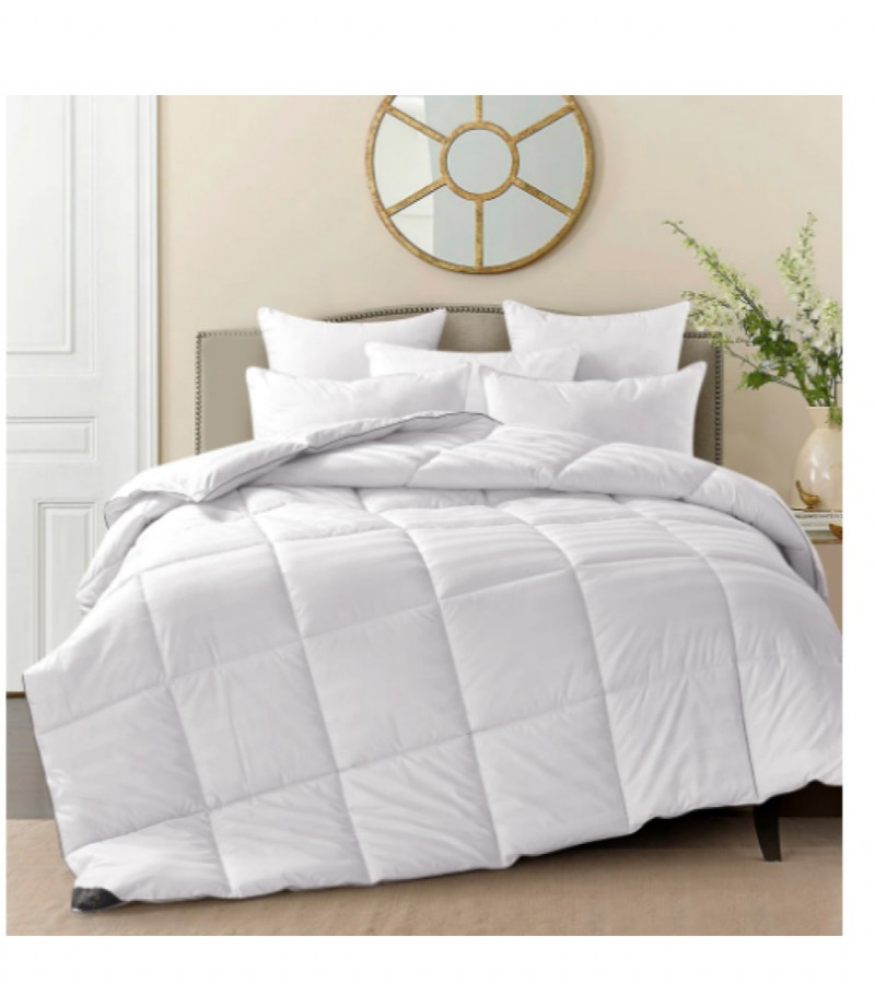 White Quilt Heavy For Winter Thick And Fluffy