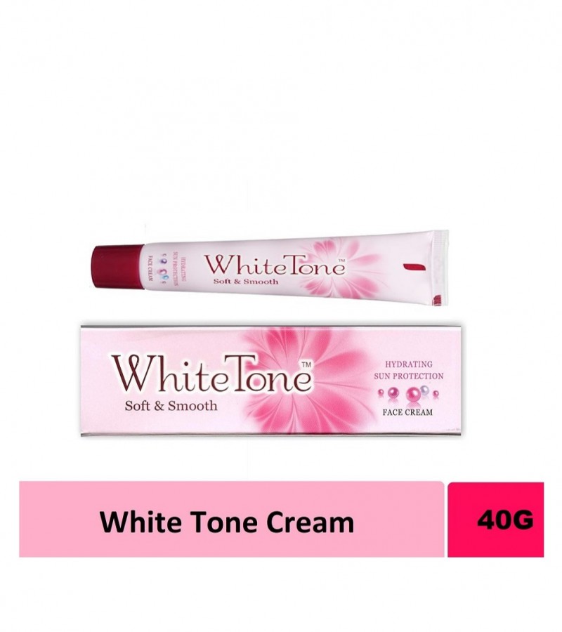 White Tone Soft & Smooth Face Cream (India) - 40g