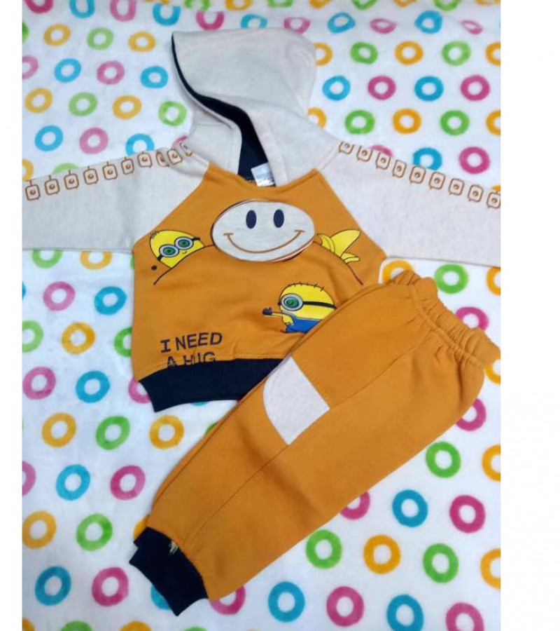 Winter Collection - Boys Dresses - Warm Baba Suit for 1 to 6 months boys