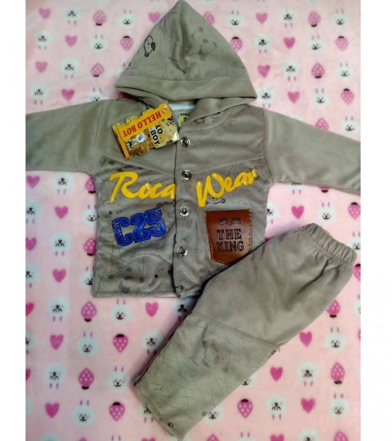 Winter Collection - New Born Dresses - Warm Baba Suit for 0 to 6 months boys