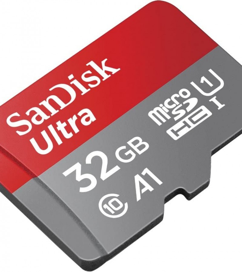 [With 6 MONTHS WARRANTY] SanDisk 16GB Ultra microSDHC UHS-I Memory Card with Adapter