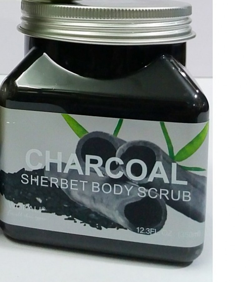 Wokali Charcoal Sherbet Body Scrub -350ml