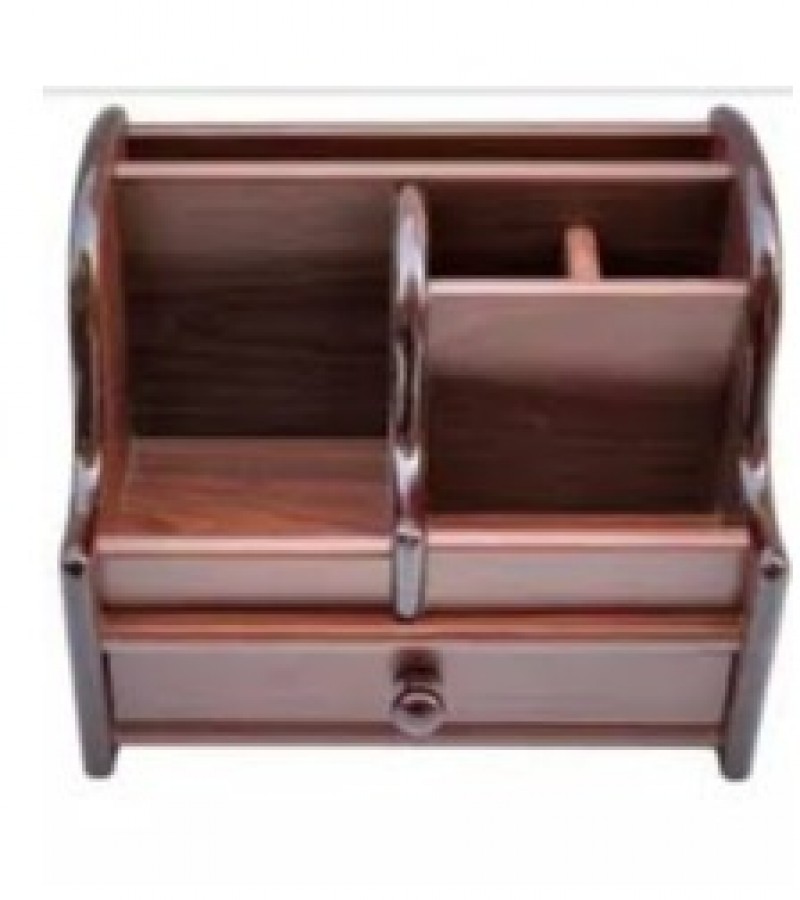 Wooden Pen Stand / Stationery Holder Organizer Container