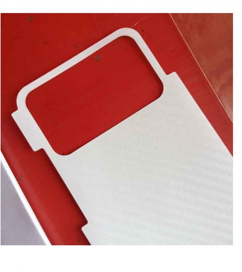 Xiaomi Poco M3 - Carbon fibre - Matte Mosaic Design - Back Skin - Back Protector - Sheet - 020