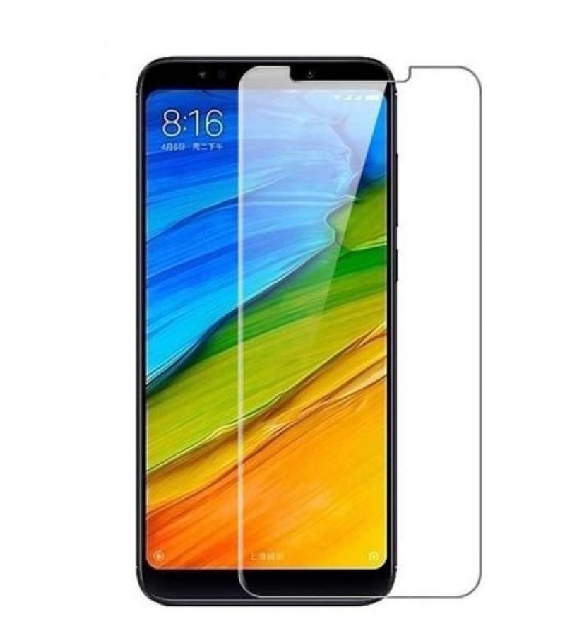 Xiaomi Redmi Note 5 Pro - 2.5D Plain & Polished - Protective Tempered Glass