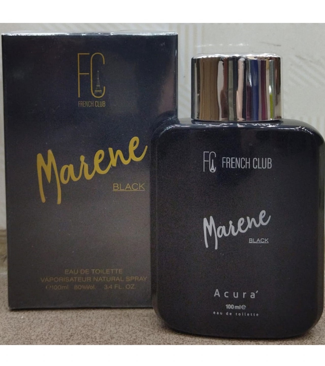 Acura French Club Marene Black Perfume For Men – 100 ml
