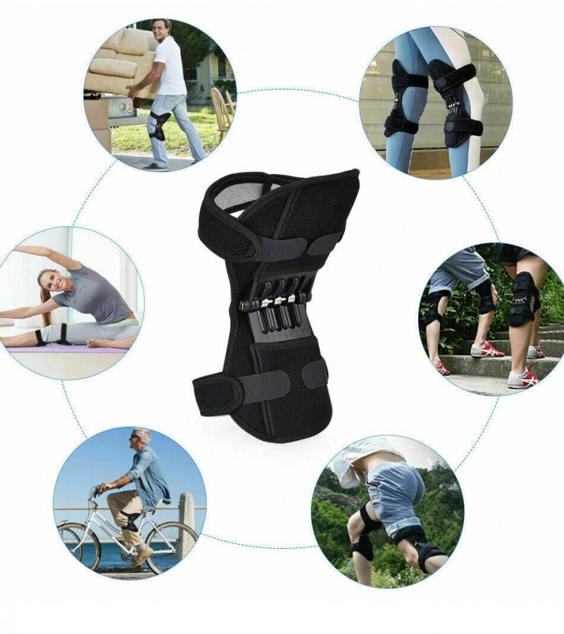 1 Pair Joint Support Power Knee Pads - Non Slip Elbow Knee Pads
