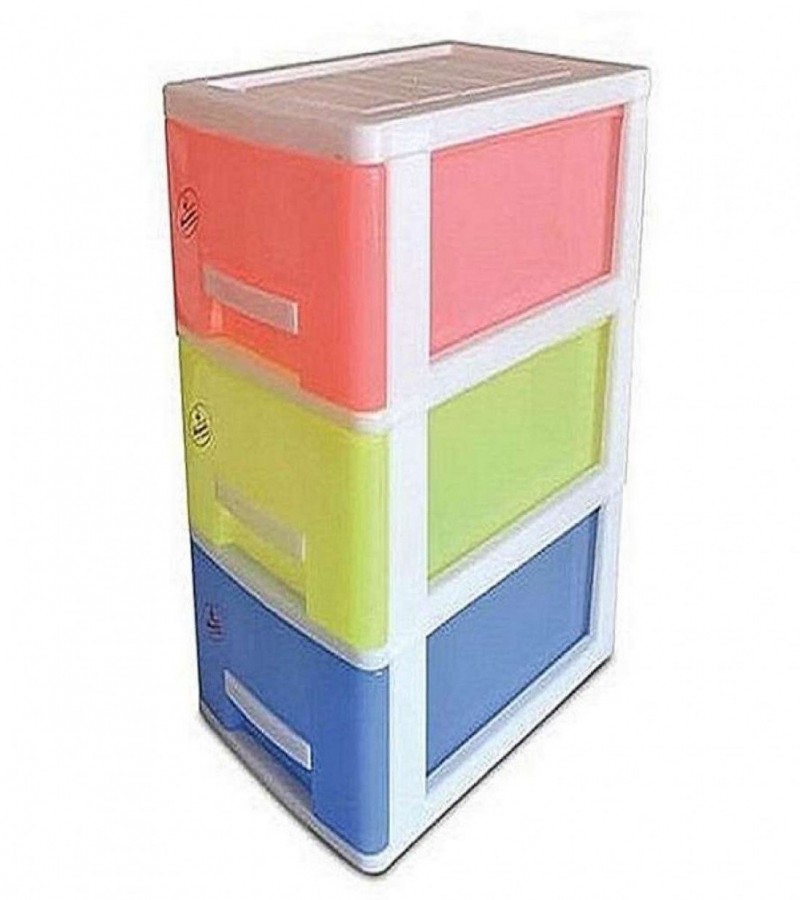 3 Drawer Storage Box - Multi color