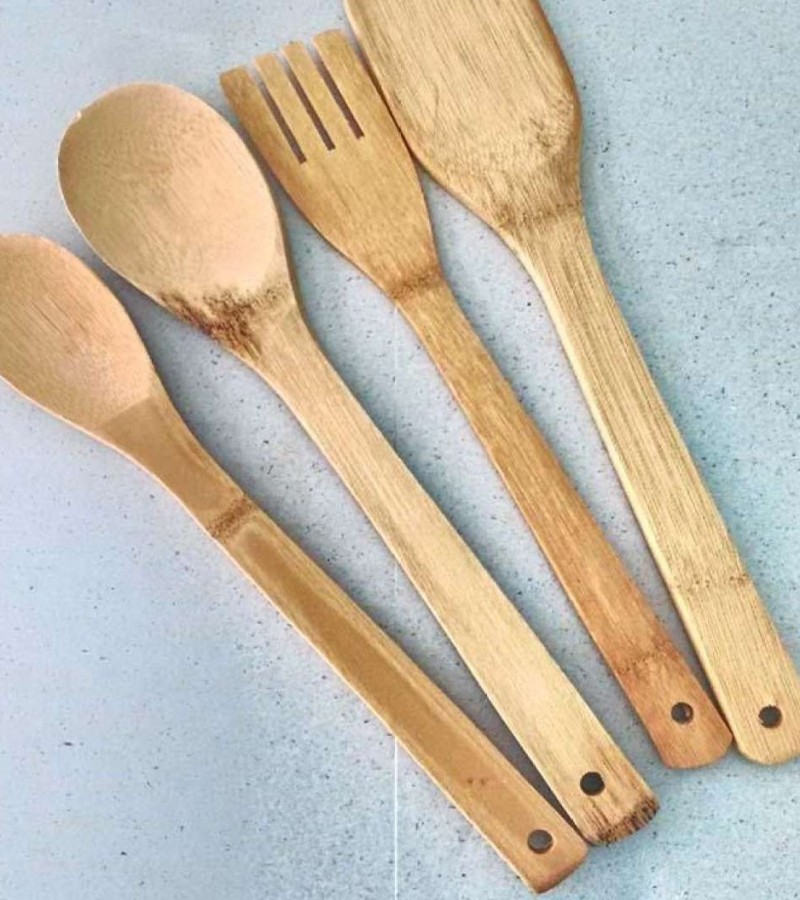 4 Pcs - Handcrafted Kitchen Tools -