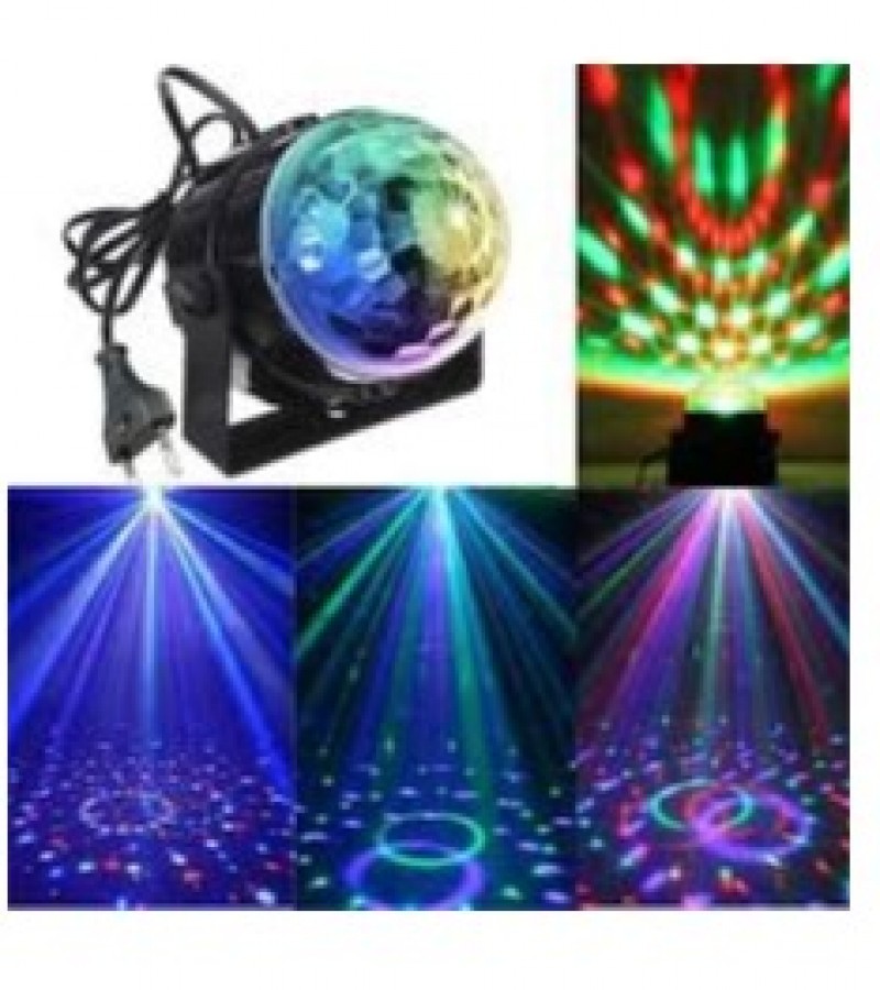 5W RGB Sound Activated DJ Disco Ball Lights Stage Lights