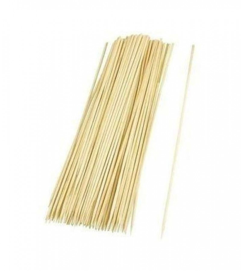 Bbq Bamboo Sticks - 100 Pieces