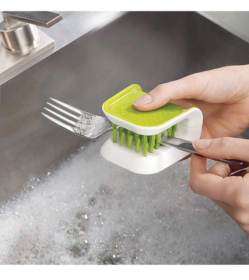 Blade Brush Knife Cleaner Chopsticks and Fork Cleaning Brush Cutlery Cleaner