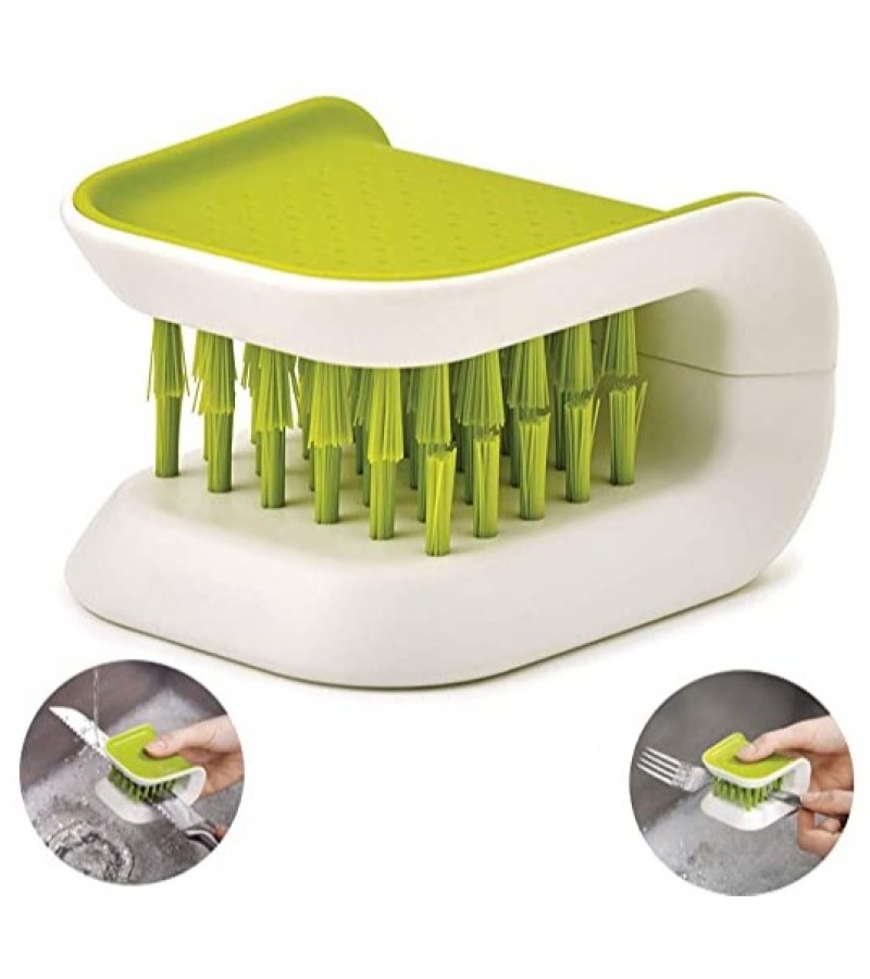 Blade Brush Knife Cleaner Chopsticks and Fork Cleaning Brush Cutlery Cleaner