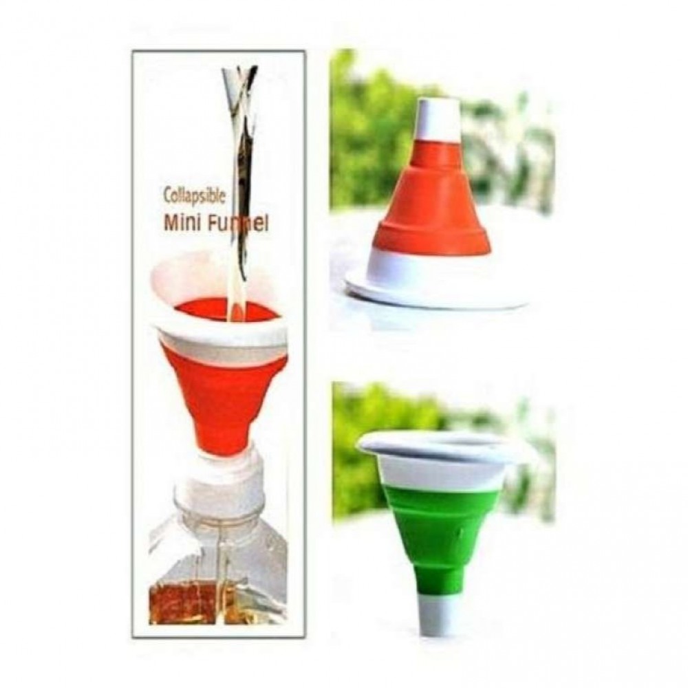 Collapsible Funnel Drain For Kitchen -