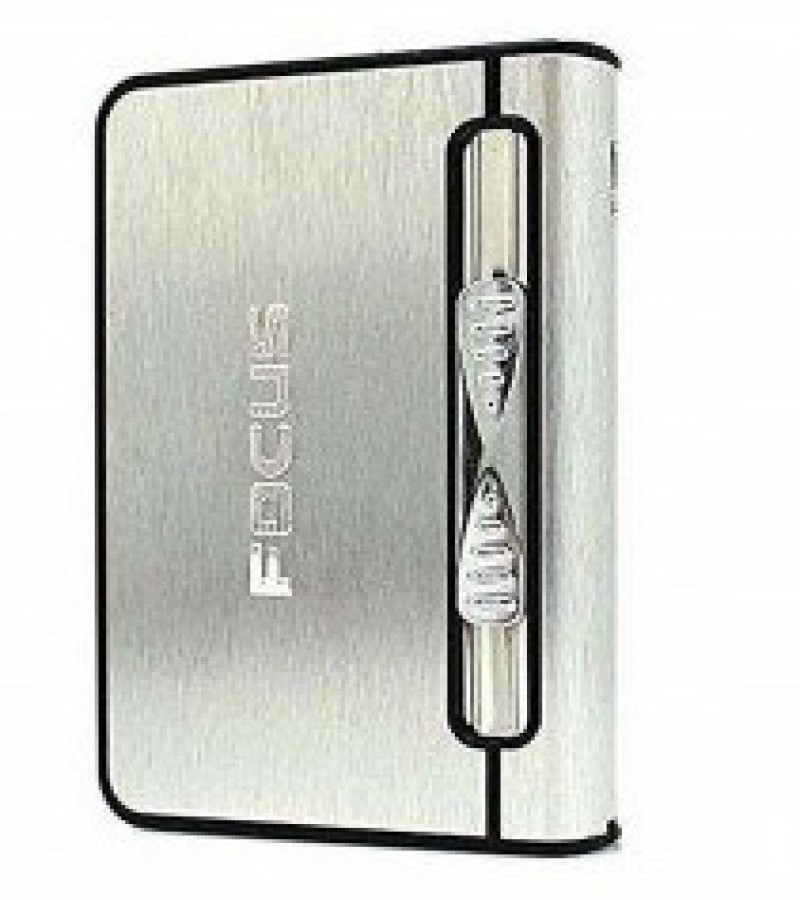 Focus Fancy Cigarette Case with Gas Lighter