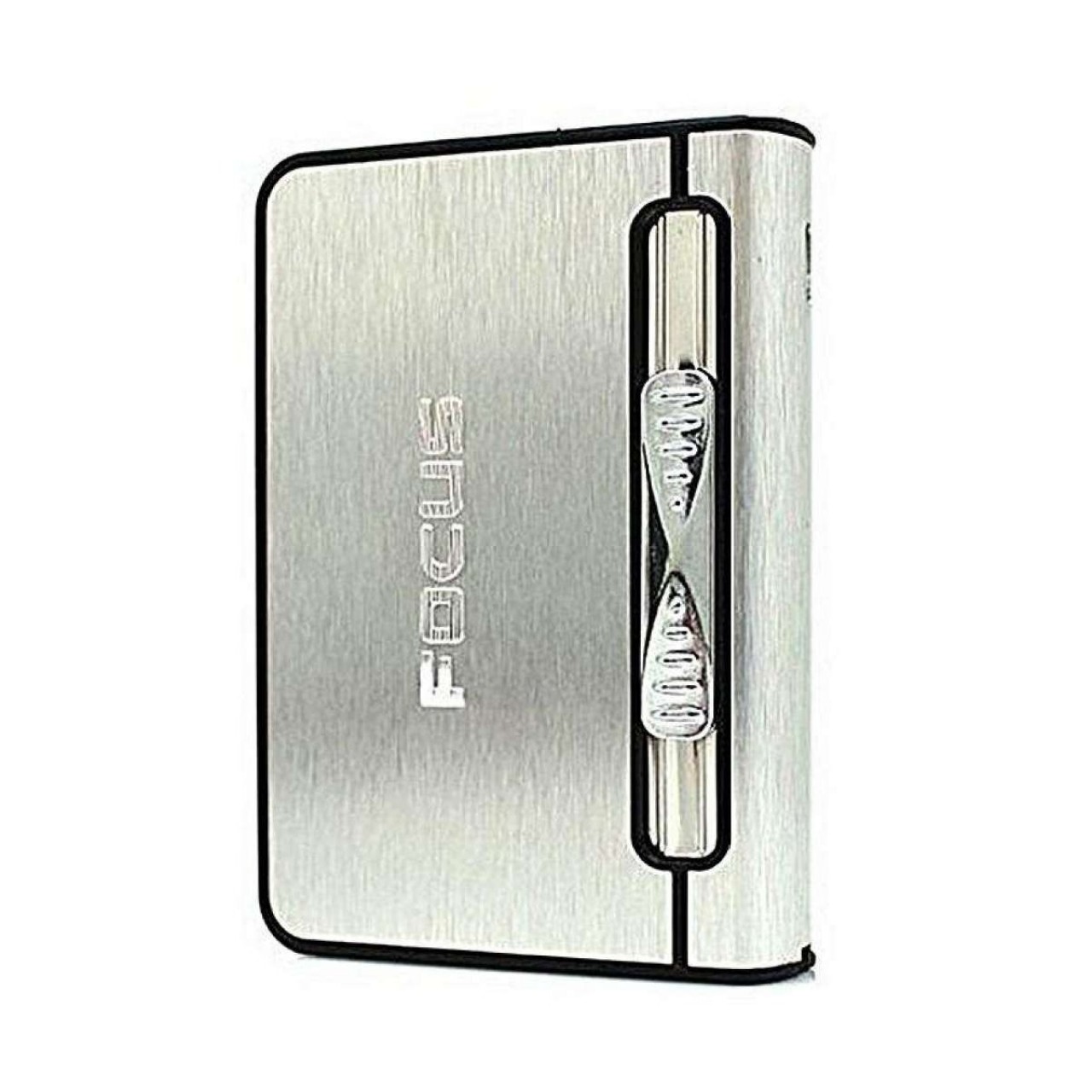 Focus Fancy Cigarette Case with Gas Lighter -