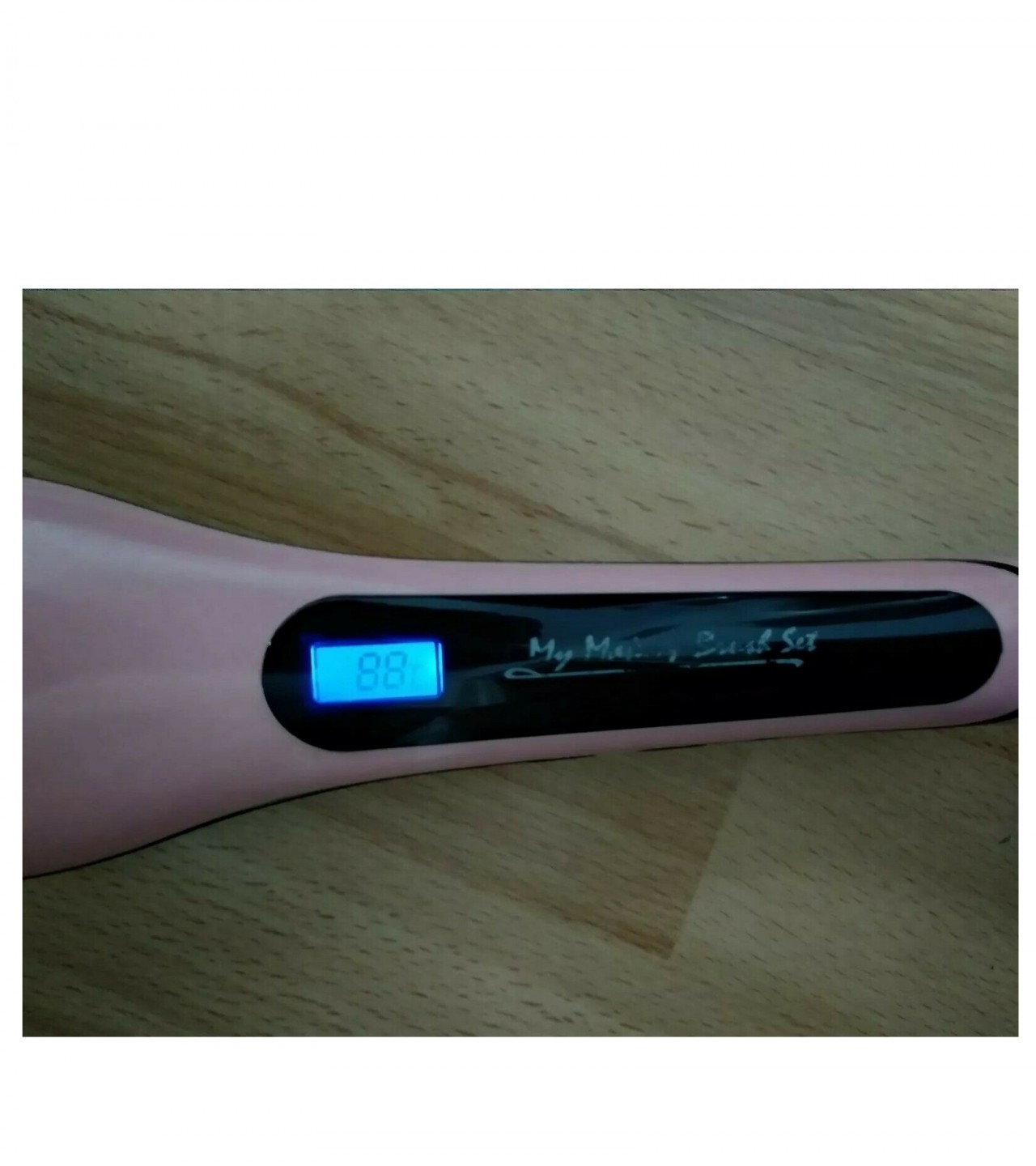 Moltera HQT-906 Fast Hair Straightener Brush (Pink) : : Beauty