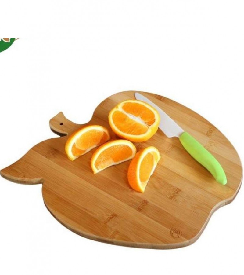 Hot sale custom apple shape kitchen bamboo wooden cutting boards with cheap price