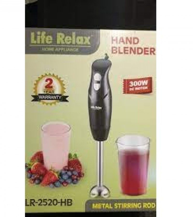 Life Relax LR-2520-HB Hand Blender & Mixer - Deluxe Kitchen Appliances