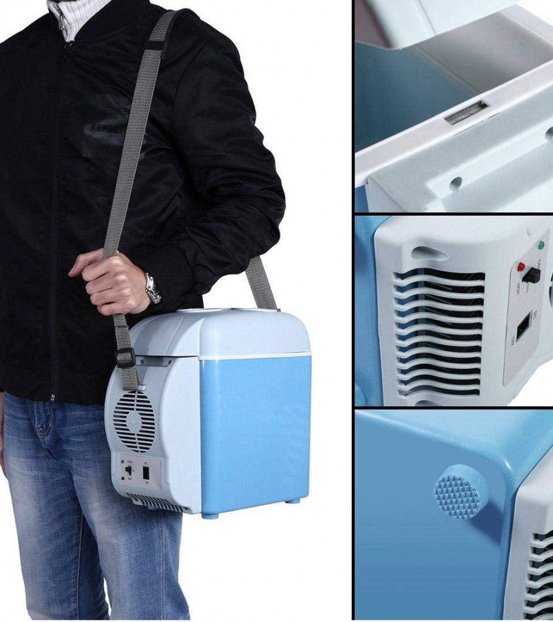Mini Car Fridge Freezer Cooler Warmer Camping Travel Refrigerator