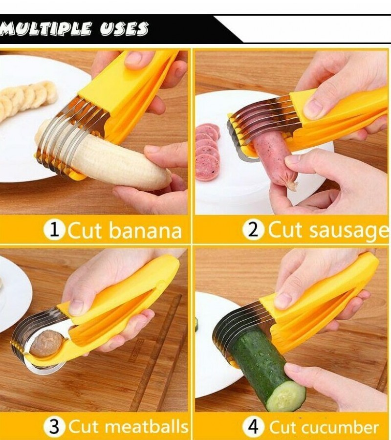 Multifunction Fruit Vegetable Slicer / Cucumber Slicer/ Banana Slicer