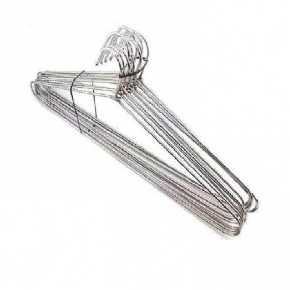 Pack Of 12 – Steel Clothes Hangers
